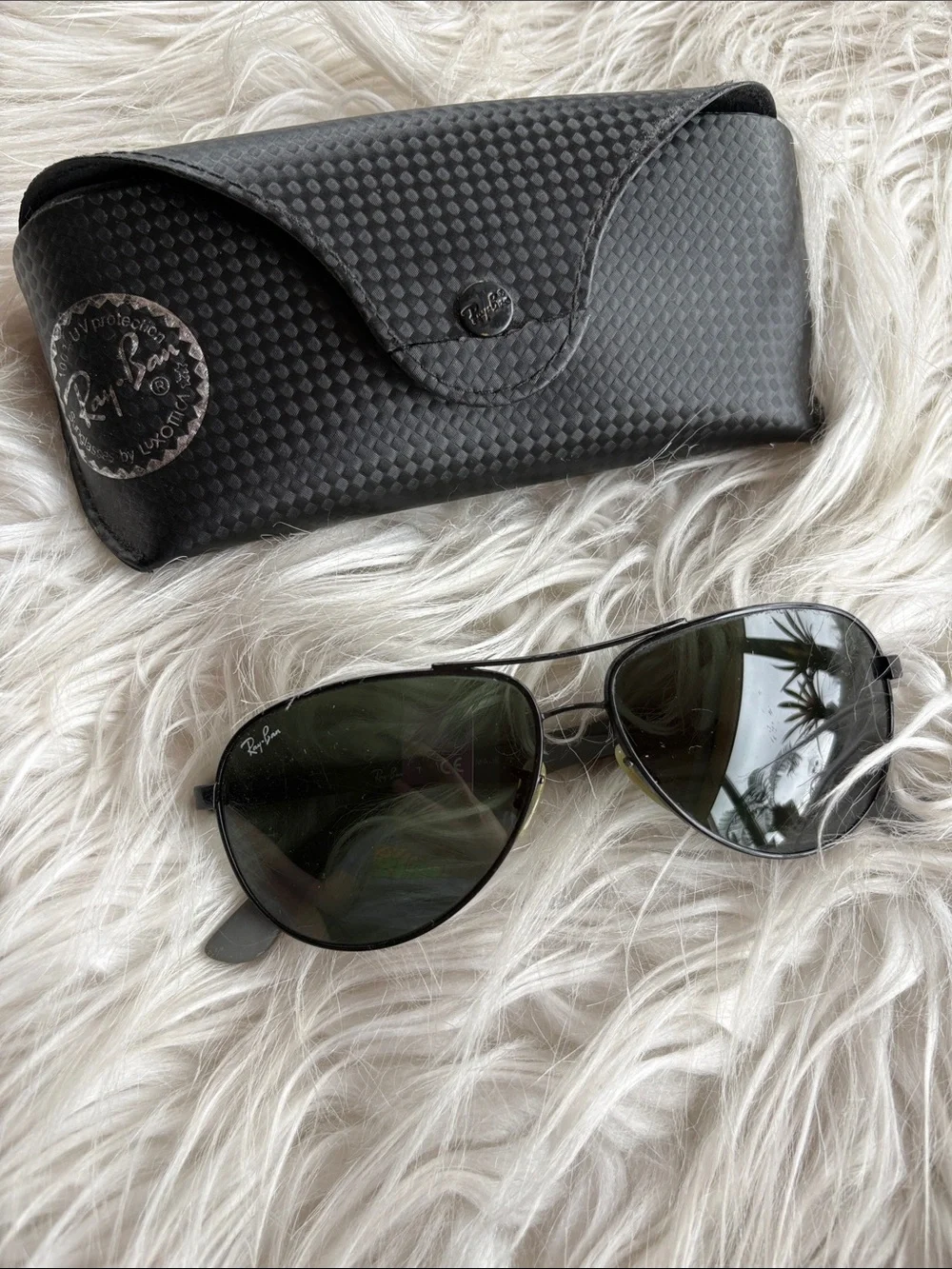 Ray-Ban Aviators Carbon Fiber RB8313